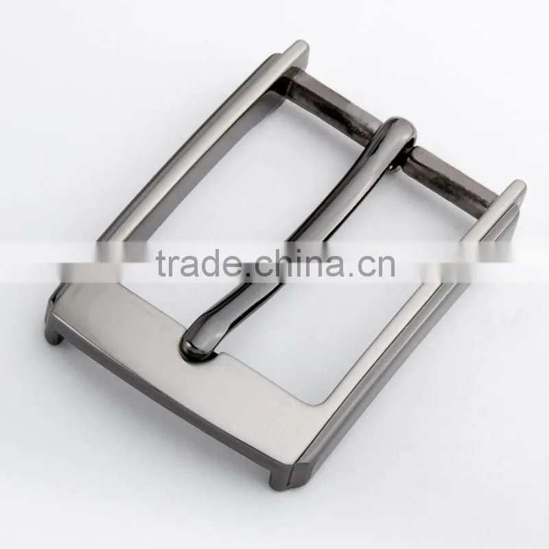 Wholesale zinc alloy pin brushed silver small belt buckles