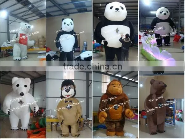 Big Inflatable Fish Model with Sea Stone for Advertizing Decoration