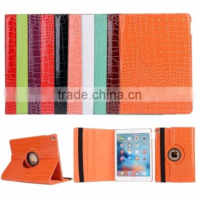 2016 new arrival bulk sales leather stand case for apple ipad pro 9.7 inch