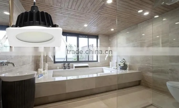 Waterproof led downlight with cutout 90mm IP65 led downlight dimmable downlight led for bathrom use