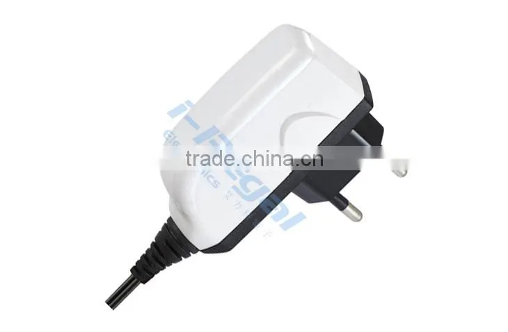 High quality travel charger dual color mini wall charger for mobile phone