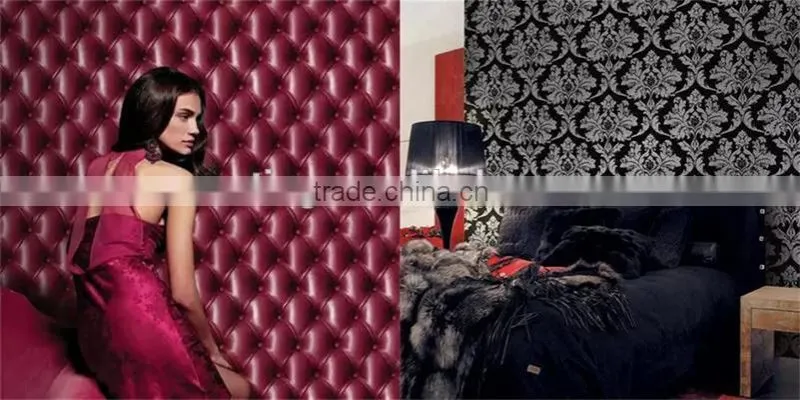 3d leather effect wallpaper latest wallpaper designs hot selling