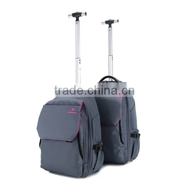 Custome Hight Quality Trolley Backpack With Trolley