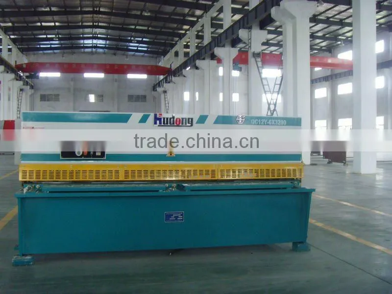 QC12Y-6*3200 Hydraulic swing beam shearing machine