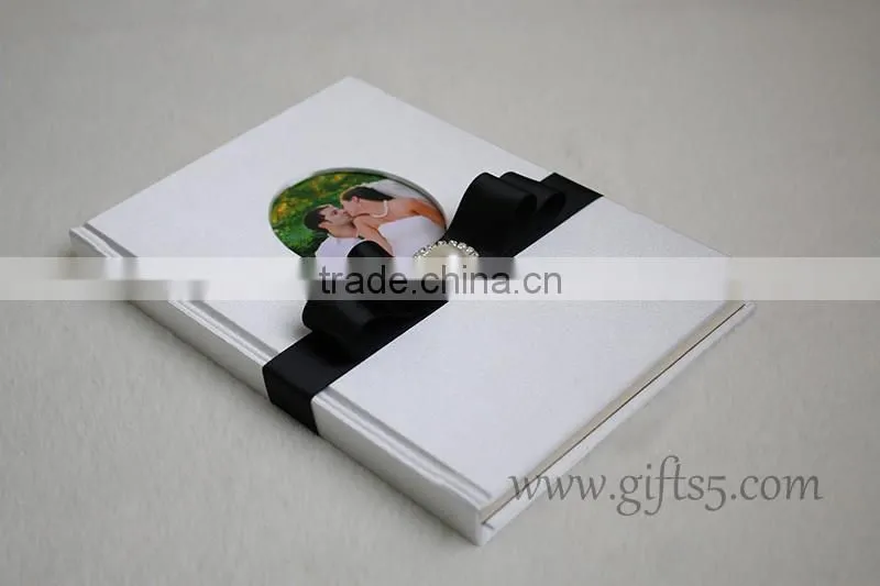 Elegant Romatic Wedding Guest Book