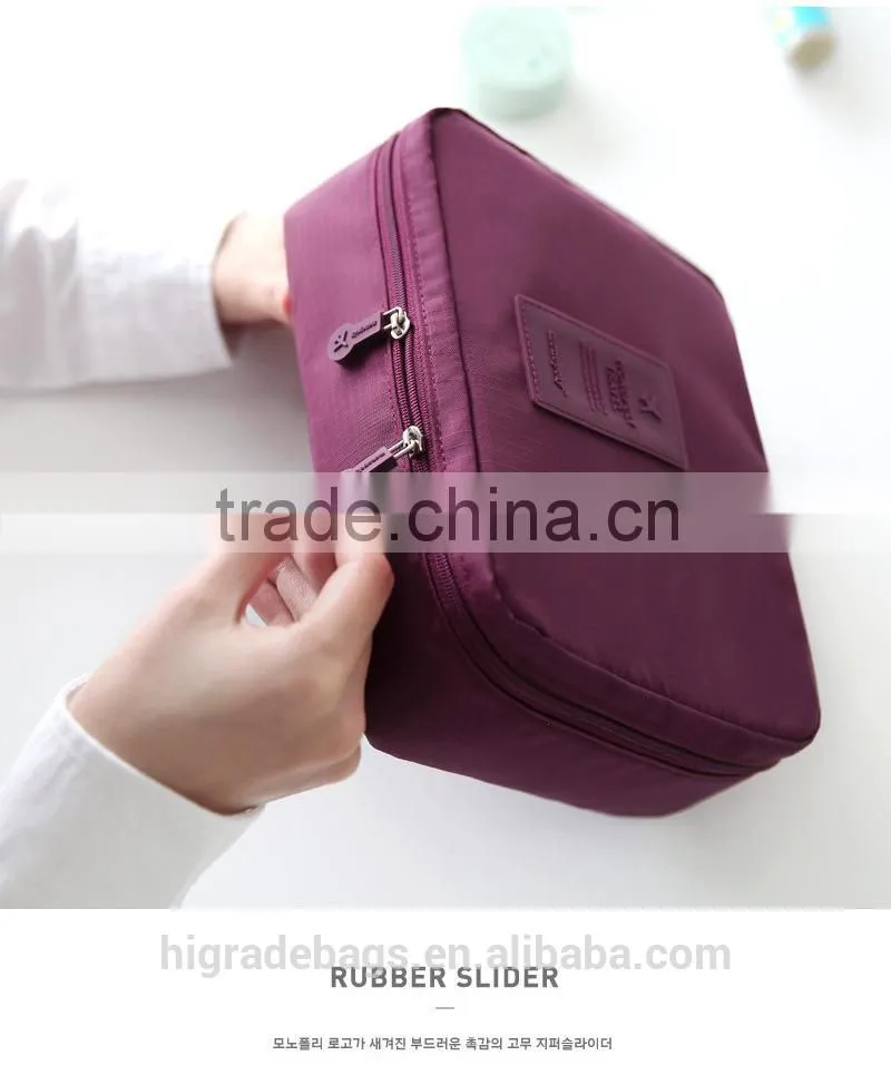 2016 hotsale men nylon cosmetic bag, cosmetic bags cases