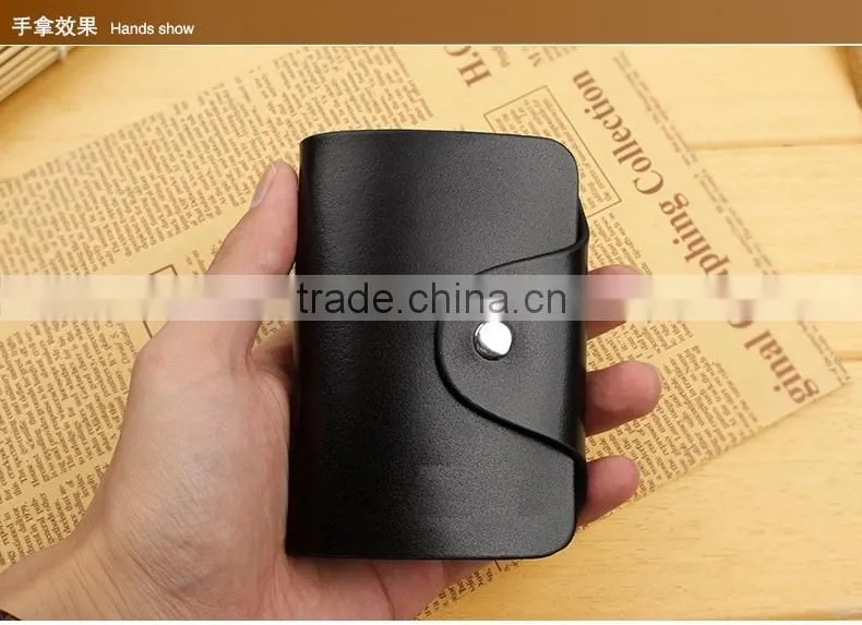 PU leather Business card holder