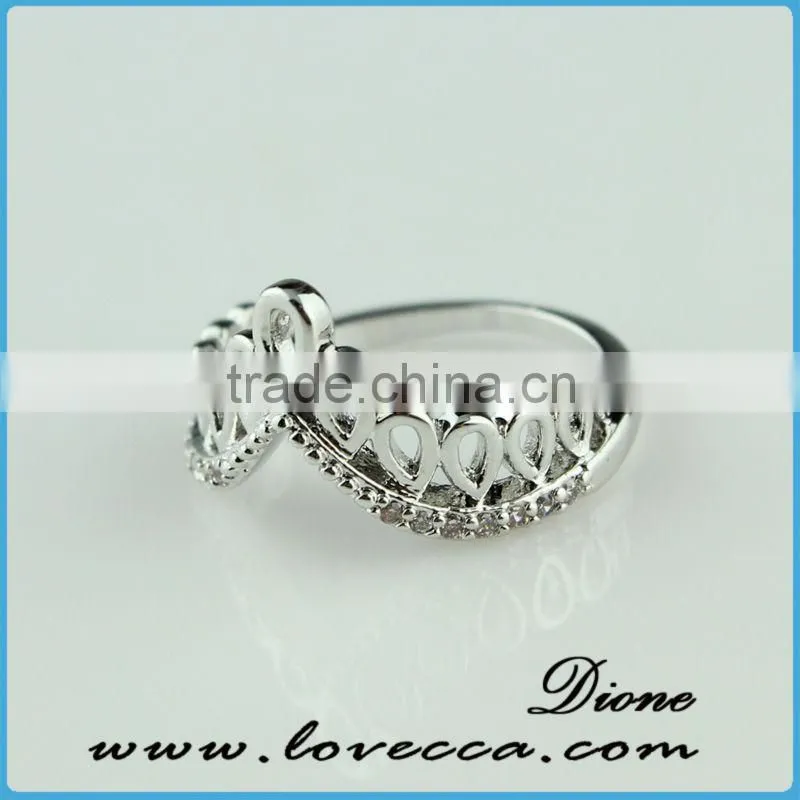 2015 nice jewelry korea charming thin silver ring fashion ring