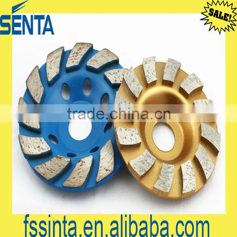 4 Inch Segmented Diamond Cup Wheel