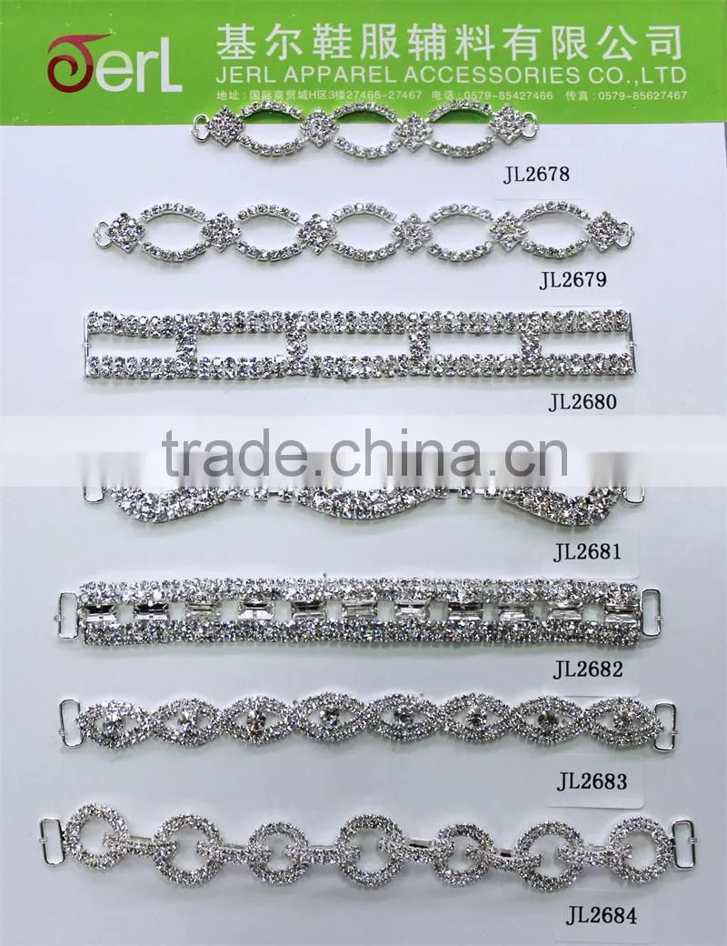 crystal decorative bikini buckle jewelry swimwear buckle