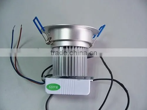 shen zhen high quality indoor lighting 3*3W led downlight