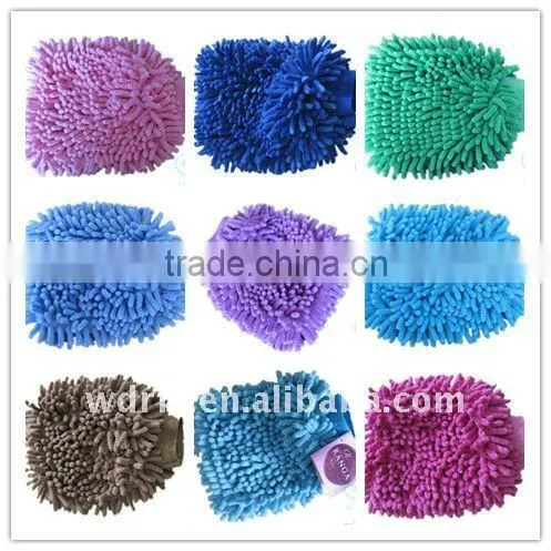 chenille mitten/Microfiber mitten