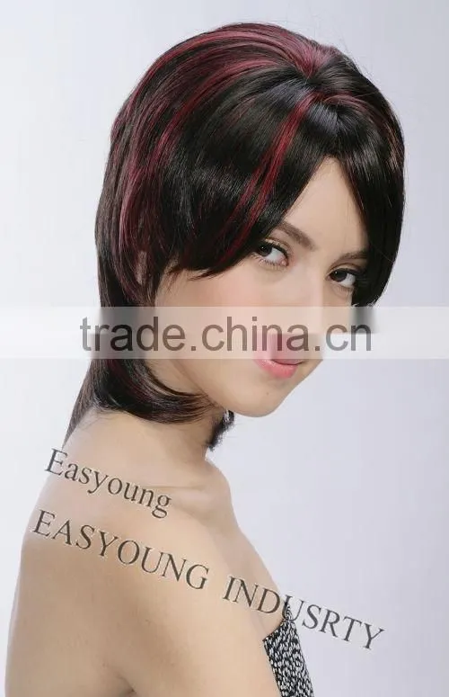 Women's hair styles wig, synthetic short hair wigs