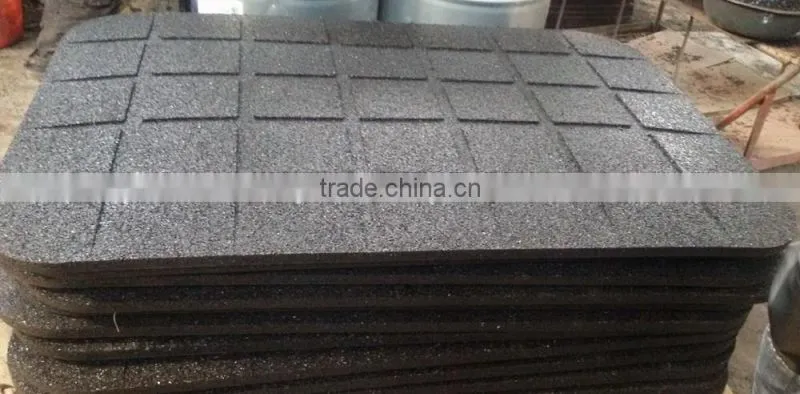 Factory Price Rubber flooring tile GYM rubber mat