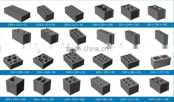 Perfect design PLC Control automatic brick machine QT4-15B
