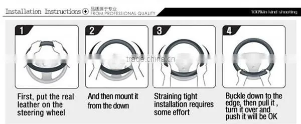 Warmer winter with good quality steering wheel cover for your loved car