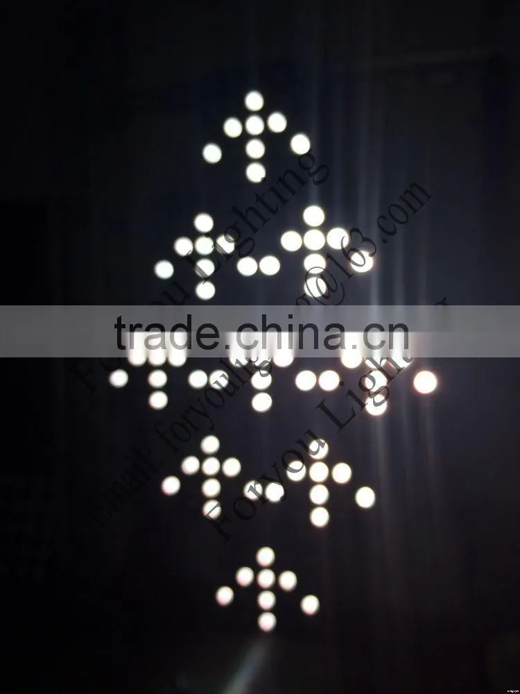 Economic latest 25*10w rgbw 4in1 leds new effect led matrix disco light
