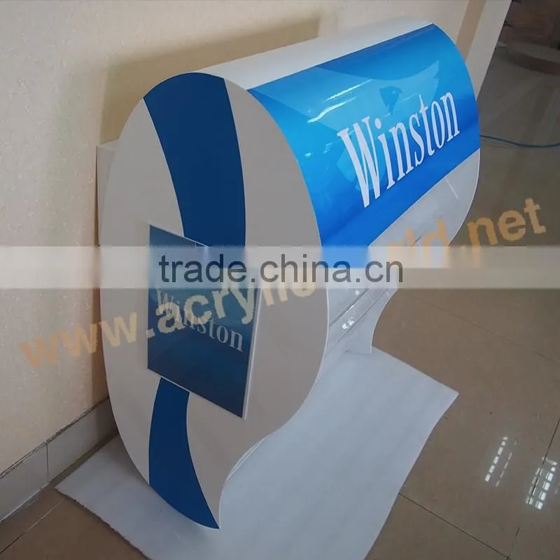 advertising display cabinets/ acrylic cigarette display