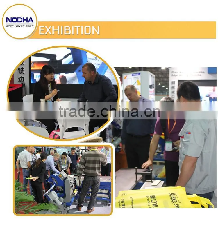 NODHA High Efficiency Plate Beveling Machine for 6-30mm steel plate