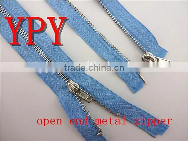 3# Fashion Metal Zipper With Open End Manufacture