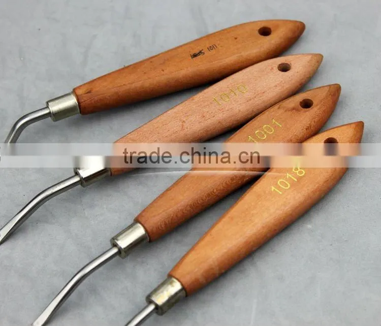 wood handle palette painting knife