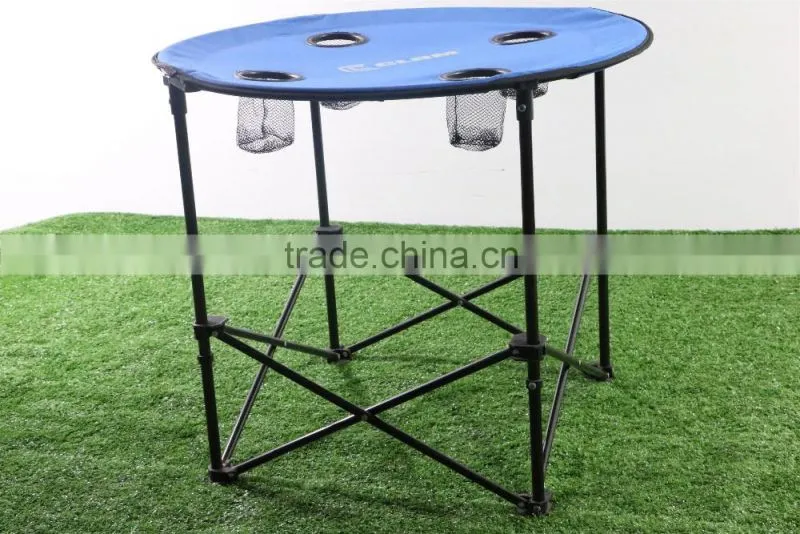 Portable folding Round table for outdoor camping