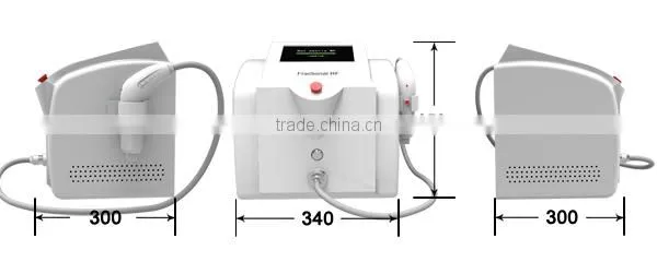 Face lifting machine fractional RF microneedle facial machine aesthetic equipment