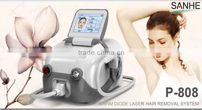 Factory price 808nm diode laser epilation desktop machine with hair removal laser handpiece