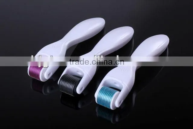 600 needles titanium derma roller with replacable tips for scar removal