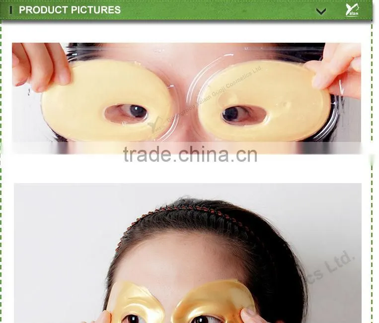 Collagen Albumen Crystal Golden Eye Mask/Patch Moist