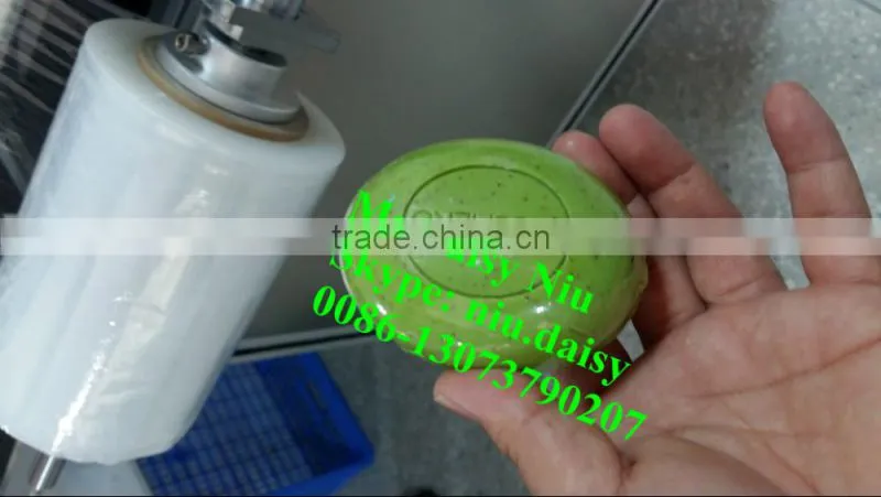 commercial film soap packing machine/stretch film soap packing machine/shrink film soap packaging machine