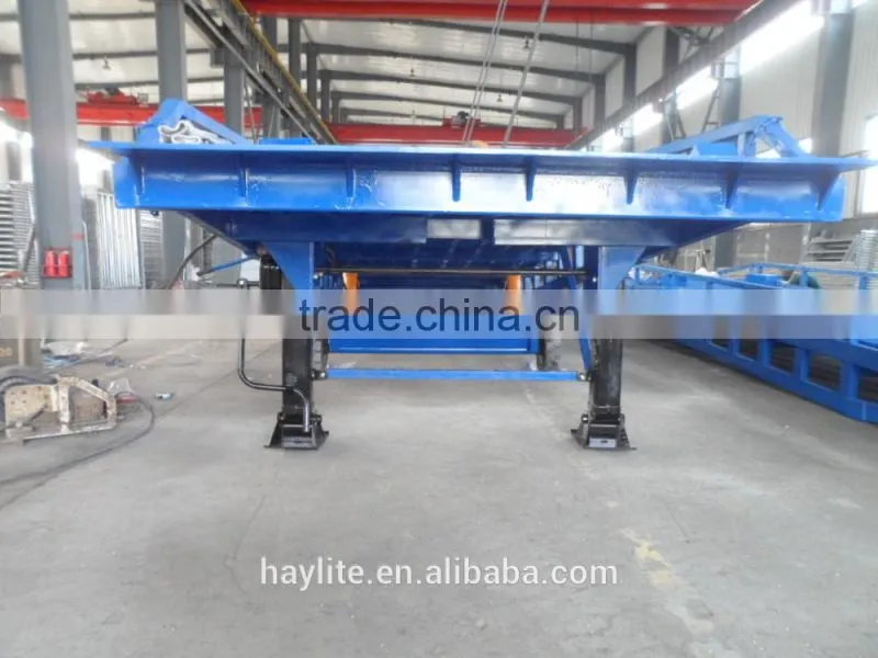 hot dipped galvanized hydraulic container load ramp