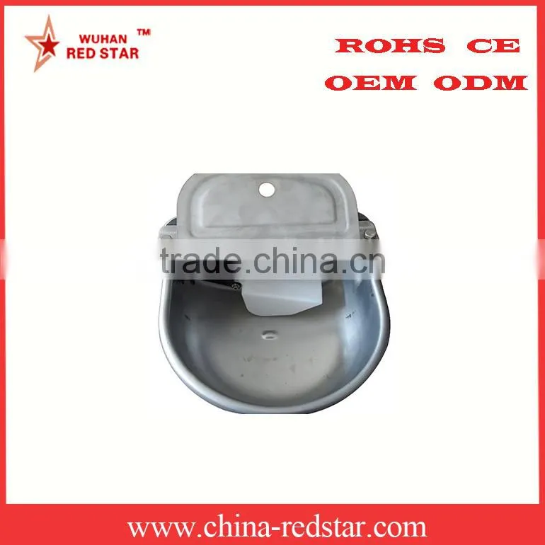 poultry farming equipment stainless steel cattle water bowl