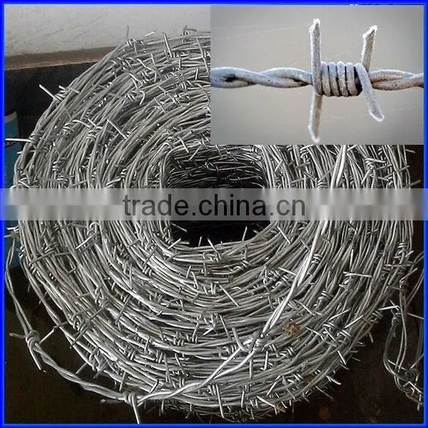 Anping hot sell cheap barbed wire(factory)