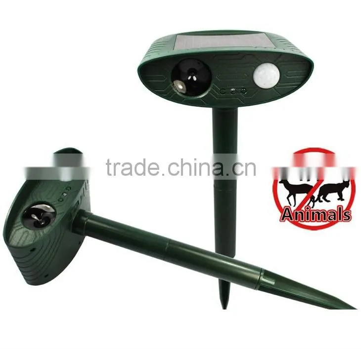 New X-pest bell howell product VS-3194 defender mega sonic electronic solar animal guard bird cat owl repeller