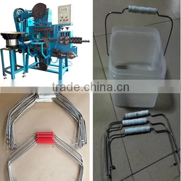 mechanical model bucket handle maker making machine for sale(email:peggy@jzzhiyou.com)