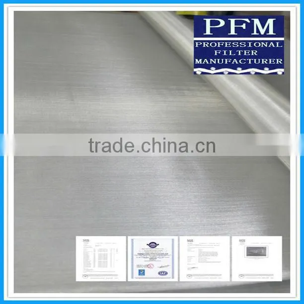 manufacture 100micron stainless steel sieving mesh