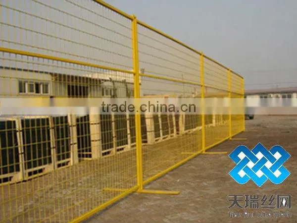 Hot-dipped galvanized temporary fence (manufacturer)