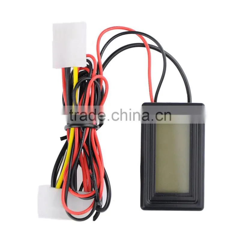 MINI Digital Display Temperature Gauge, Thermometer Meter C/F PC Car Mod DC5V-25V