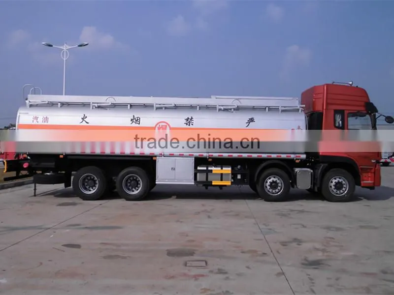 Dongfeng 8x4 truck fuel tank from hubei factory with 30cbm capacity