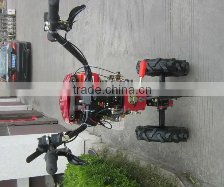 Mini Diesel Tiller,Diesel cultivator,7HP mini diesel tiller with headlighter