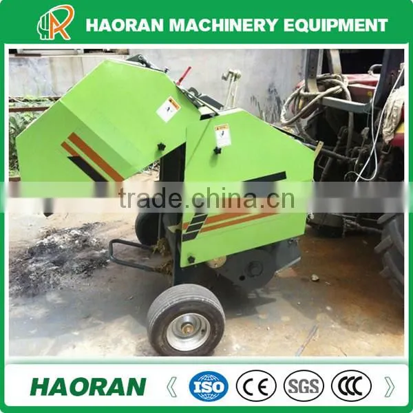 PTO driven 120bales per hour wheat straw baling machine