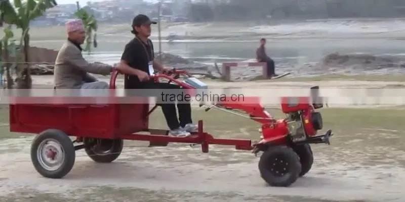 Factory price 13hp Diesel Gear Driving hand tractor with KAMA engine