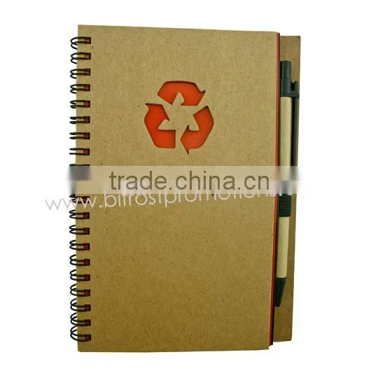 Eco Friendly Notebook With Pen