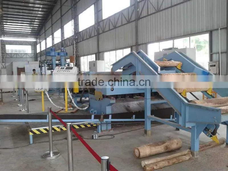 4feet spindle less veneer peeling line