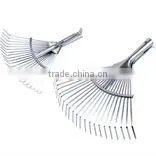 Adjustable steel rake
