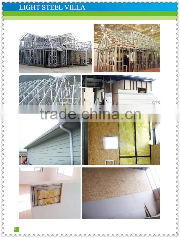 Light steel villa