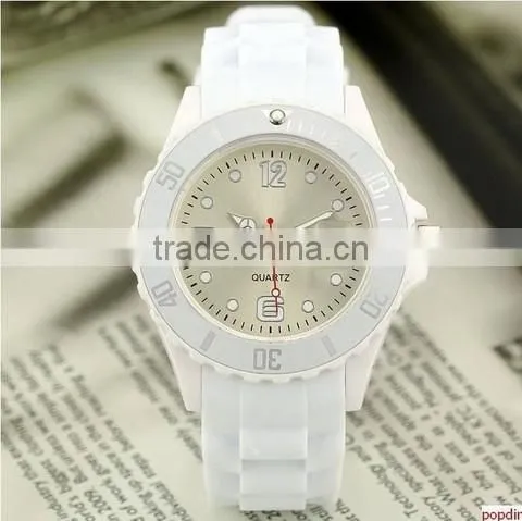 New arrival pop christmas promotion gift waterproof silicone wrist watch