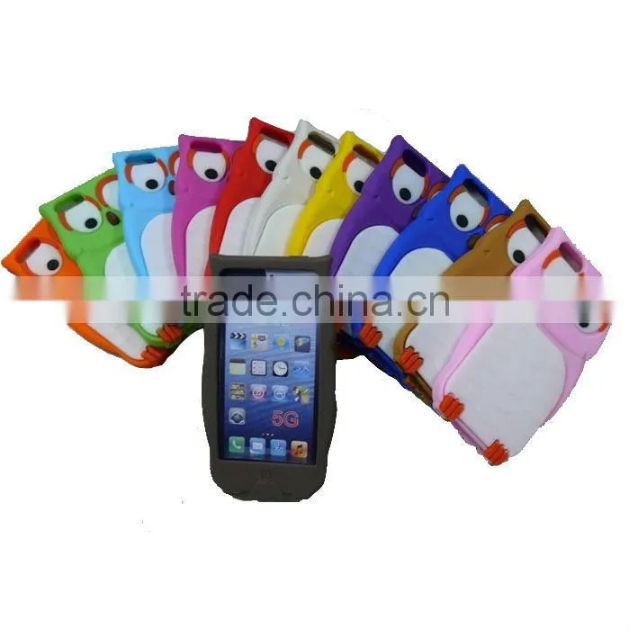 hot sale lovely owl mobile phone cover