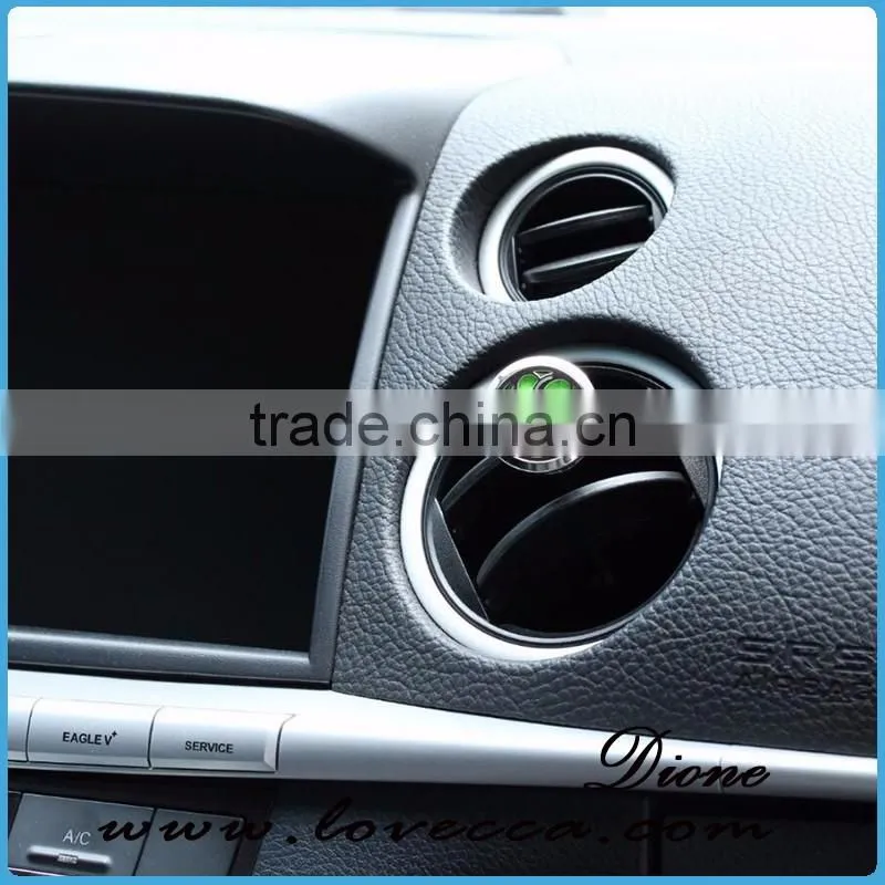 Stainless Steel Aromatherapy diffuser locket for car, Car Vent Clip Diffuser, Car Freshener Clip